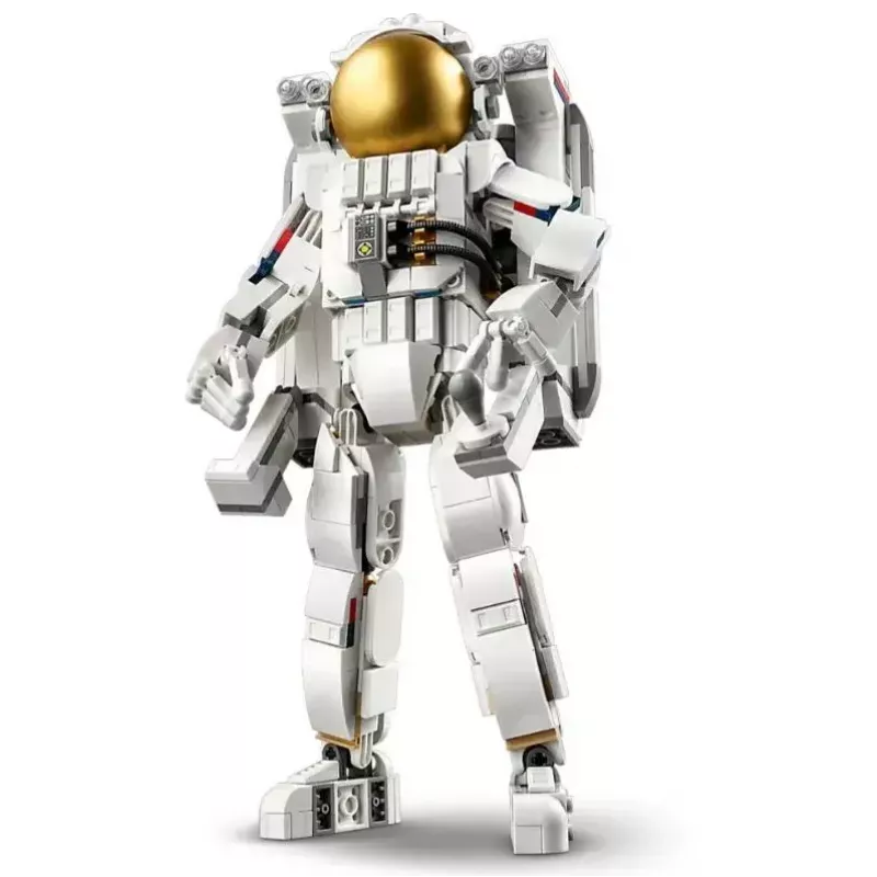 Brinquedo de construção LEGO Creator Conjunto 3-em-1 31152 Astronauta no espaço, 647 peças, idade 9+, altura 270 mm