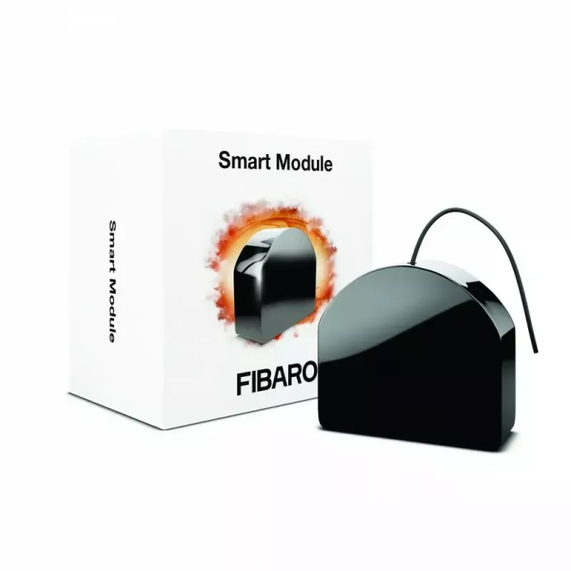 Módulo inteligente Fibaro FGS-214 Z-Wave Plus EU – módulo de relé para calha DIN/montagem, máx. 2,5 kW