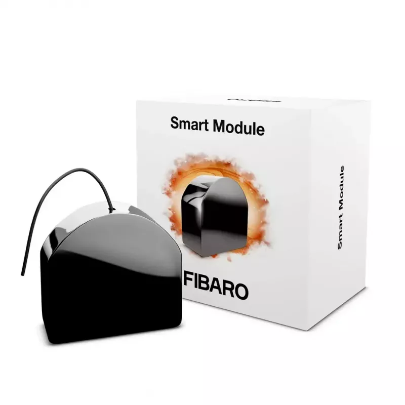Módulo inteligente Fibaro FGS-214 Z-Wave Plus EU – módulo de relé para calha DIN/montagem, máx. 2,5 kW