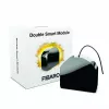 Módulo de relé de 2 canais para encastrar Fibaro FGS-224 Z-Wave Plus, 100–240V AC, 50/60Hz, máx. 9,5A, preto