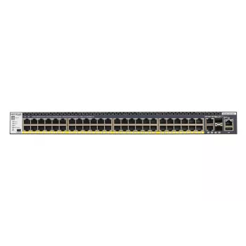 NETGEAR M4300-52G-PoE+ 550W PSU Gerido L2/L3/L4 Gigabit Ethernet (10/100/1000) Power over Ethernet (PoE) 1U preto