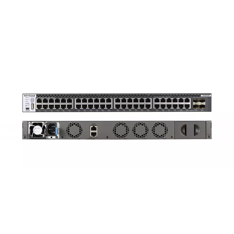 NETGEAR M4300-48X/US/EME Gerido 10G Ethernet (100/1000/10000) 1U cinzento