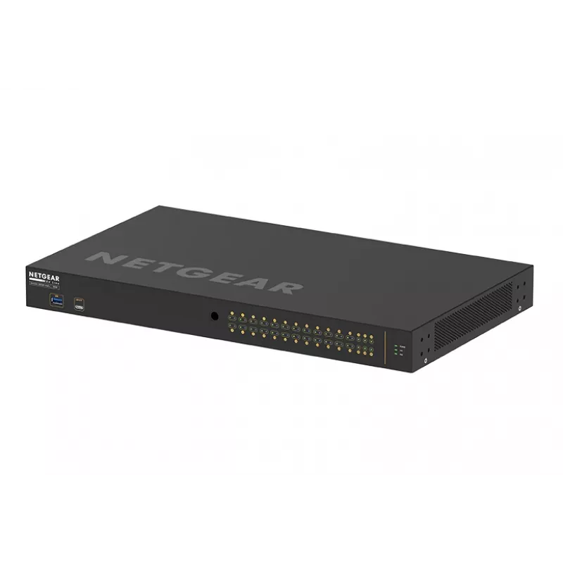 NETGEAR GSM4230P-100EUS Switch de rede gerido L2/L3 Gigabit Ethernet (10/100/1000) Power over Ethernet (PoE) 1U preto