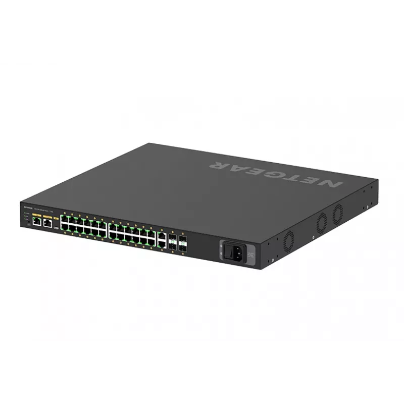 NETGEAR GSM4230P-100EUS Switch de rede gerido L2/L3 Gigabit Ethernet (10/100/1000) Power over Ethernet (PoE) 1U preto