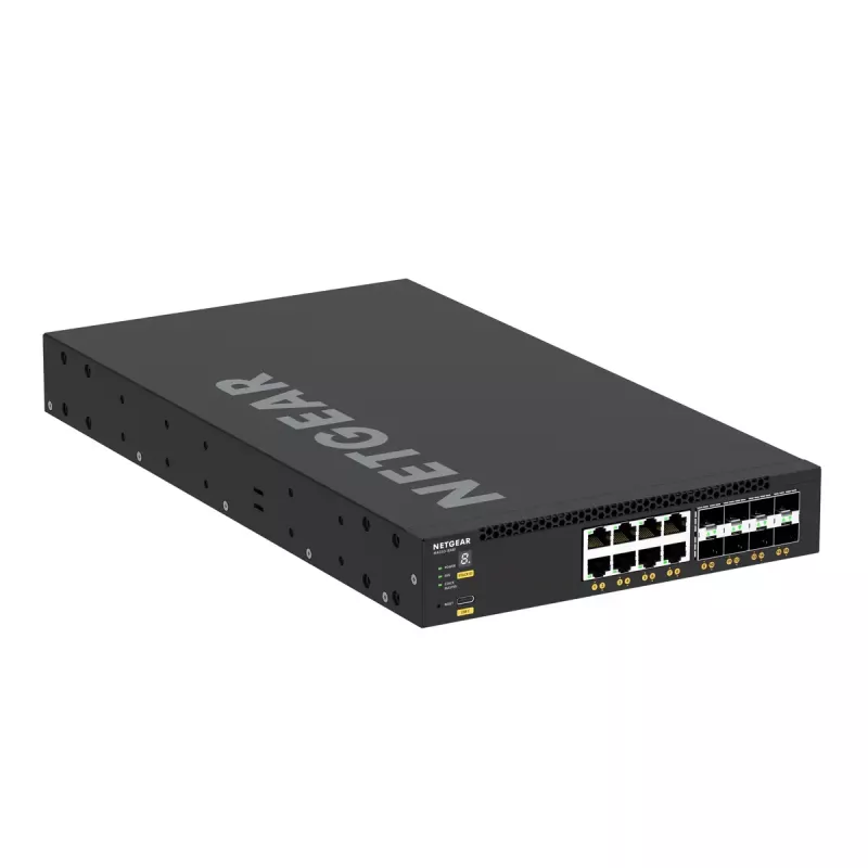 NETGEAR M4350-8X8F Gerido L3 10G Ethernet (100/1000/10000) 1U preto