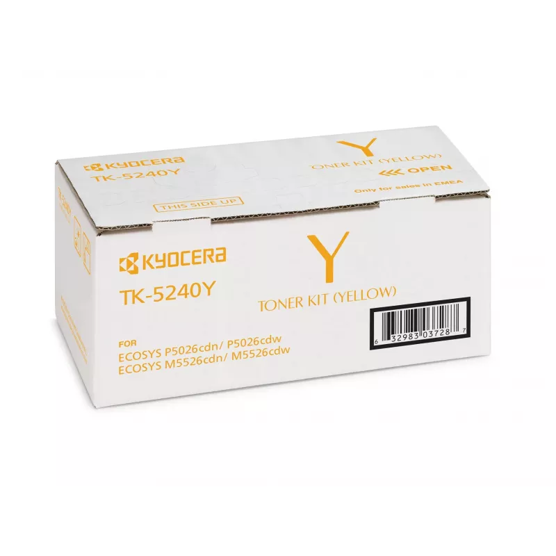 Cartucho de toner KYOCERA TK-5240Y 1 unid. original amarelo