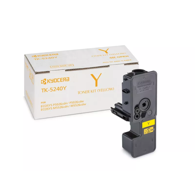 Cartucho de toner KYOCERA TK-5240Y 1 unid. original amarelo