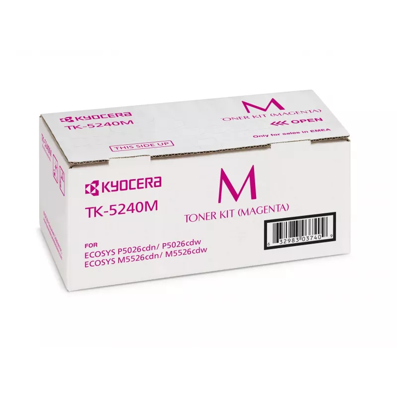 Cartucho de toner KYOCERA TK-5240M 1 unid. original magenta