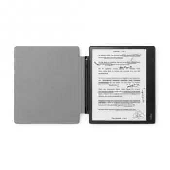 Capa tipo flip Kobo N605-AC-BK-E-PU preto 10,3 polegadas