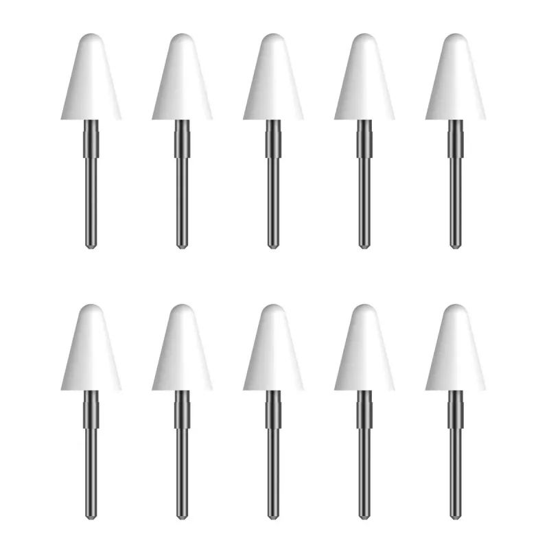 Acessório para stylus Kobo KOON605ACWHPPN pontas de substituição branco 10 unid.