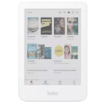 E-reader Kobo Clara Colour N367 – 6 polegadas E Ink Kaleido ecrã tátil, 16 GB, Wi-Fi, Bluetooth, branco