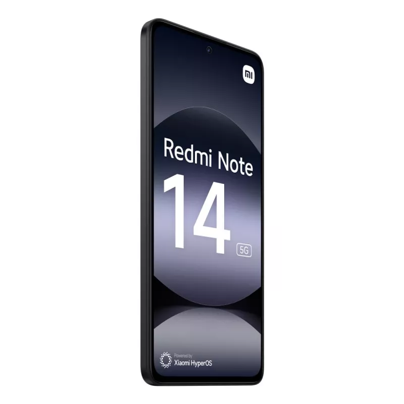 Smartphone Xiaomi Redmi Note 14 5G 6,67 polegadas AMOLED 8 GB RAM 256 GB preto, 5110 mAh