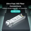 Transceptor TP-Link 10GBase-SR SFP+ LC, fibra ótica, 10000 Mbit/s, SFP+, LC (UPC), 50/125,62.5/125 µm, 300 m