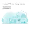 Emissor e recetor de rede TP-Link AX1800 Wi-Fi 6
