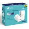 Adaptador de rede PowerLine TP-Link TL-WPA7617 KIT 1200 Mbit/s Ethernet LAN Wi-Fi branco 2 unid.