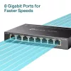 Switch gerido TP-Link TL-SG108E 8 portas Gigabit Easy Smart Switch