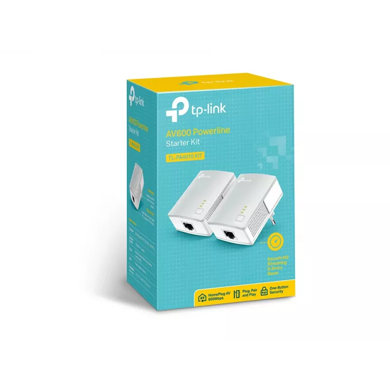 TP-Link TL-PA4010KIT 600 Mbit/s Ethernet LAN branco 2 unid.