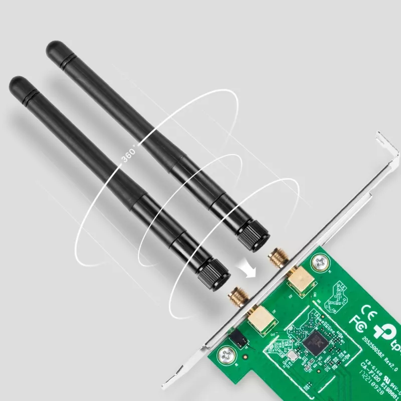 Adaptador WLAN TP-Link TL-WN881ND 300 Mbit/s Wireless N PCI Express