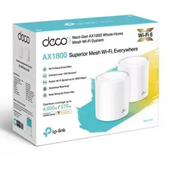 Sistema TP-Link AX1800 Whole Home Mesh Wi-Fi 6, pack de 2