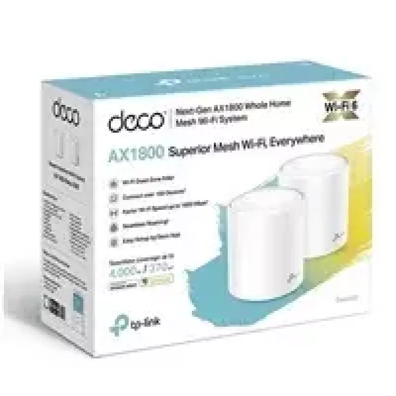 Sistema TP-Link AX1800 Whole Home Mesh Wi-Fi 6, pack de 2