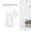 Adaptador de rede PowerLine TP-Link TL-WPA8631P 300 Mbit/s Ethernet LAN Wi-Fi branco 1 unid.