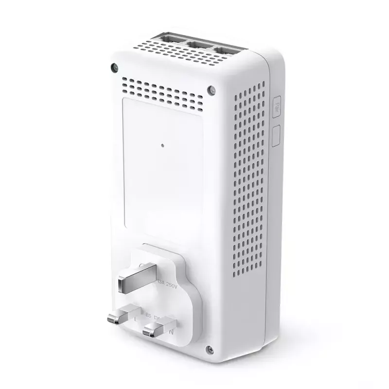 Adaptador de rede PowerLine TP-Link TL-WPA8631P 300 Mbit/s Ethernet LAN Wi-Fi branco 1 unid.