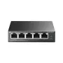 Switch de rede TP-Link TL-SG1005LP não gerido Gigabit Ethernet (10/100/1000) Power over Ethernet (PoE) preto
