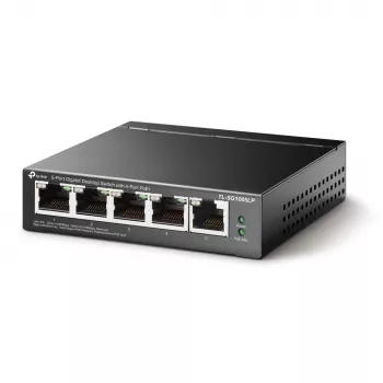 Switch de rede TP-Link TL-SG1005LP não gerido Gigabit Ethernet (10/100/1000) Power over Ethernet (PoE) preto