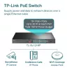 Switch PoE TP-Link 16 portas 10/100 Mbps + 2 portas Gigabit para rack com 16 portas PoE+