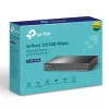 Switch de secretária TP-Link 9 portas 10/100Mbps com 8 portas PoE+