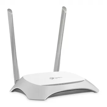 Router wireless TP-Link TL-WR840N Fast Ethernet banda única (2,4 GHz) cinzento, branco