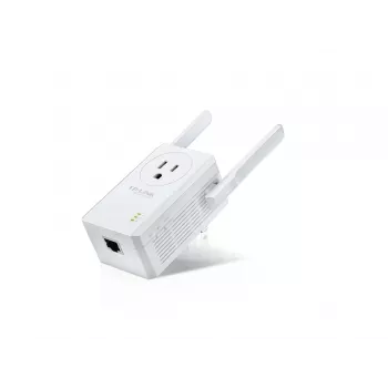 Adaptador de rede PowerLine TP-Link TL-WA860RE 300 Mbit/s Ethernet LAN Wi-Fi branco 1 unid.