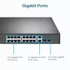 Switch TP-Link 18 portas Gigabit para rack com 16 PoE+, não gerido, Gigabit Ethernet (10/100/1000), duplex integral, Power over Ethernet (PoE), montagem em rack, 1U