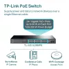 Switch gerido TP-Link TL-SG1428PE 28 portas Gigabit com 24 portas PoE+