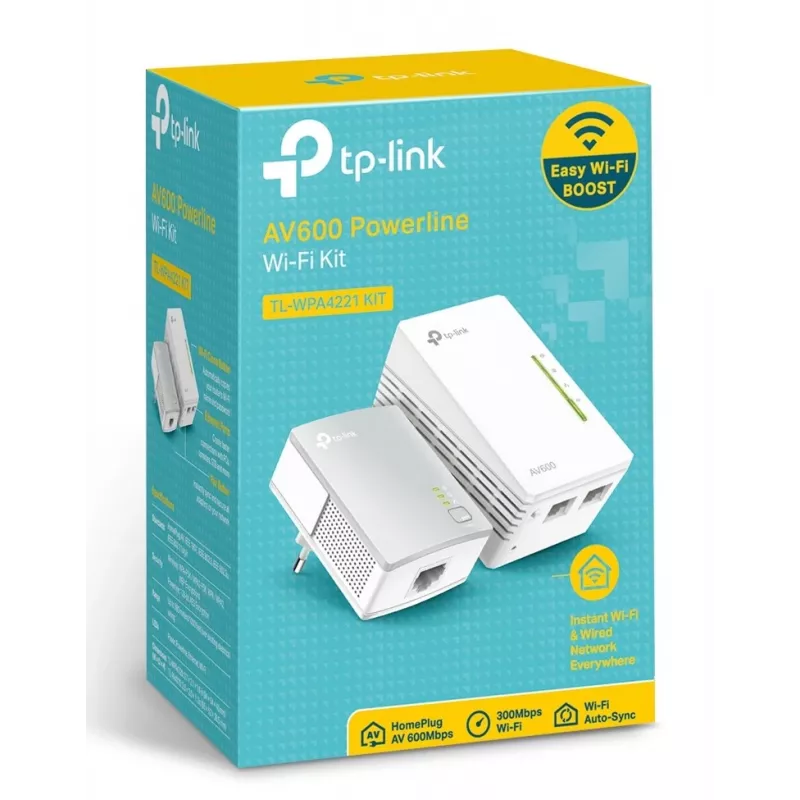 TP-Link AV600 600 Mbit/s Ethernet LAN Wi-Fi branco 1 unid.