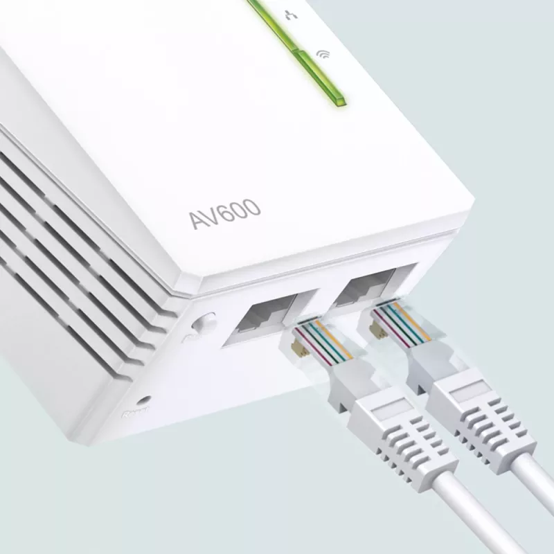TP-Link AV600 600 Mbit/s Ethernet LAN Wi-Fi branco 1 unid.