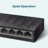 Switch de rede de secretária TP-Link 8 portas 10/100/1000Mbps, não gerido, Gigabit Ethernet (10/100/1000), para montagem na parede