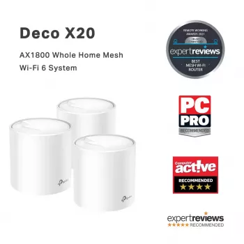 Sistema TP-Link AX1800 Whole Home Mesh Wi-Fi 6, pack de 3