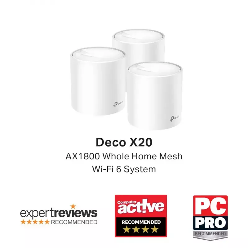 Sistema TP-Link AX1800 Whole Home Mesh Wi-Fi 6, pack de 3