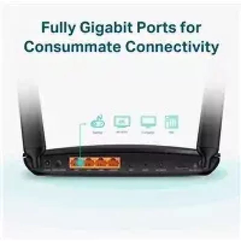 Router TP-Link 4G+ Cat6 AC1200 Wireless Dual Band Gigabit