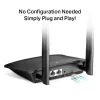 Router WLAN TP-Link TL-MR100 Fast Ethernet banda única (2,4 GHz) 4G preto