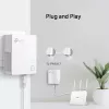 TP-Link TL-PA7017 KIT Adaptador de rede PowerLine 1000 Mbit/s Ethernet LAN branco 2 unid.