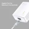 TP-Link TL-PA7017 KIT Adaptador de rede PowerLine 1000 Mbit/s Ethernet LAN branco 2 unid.