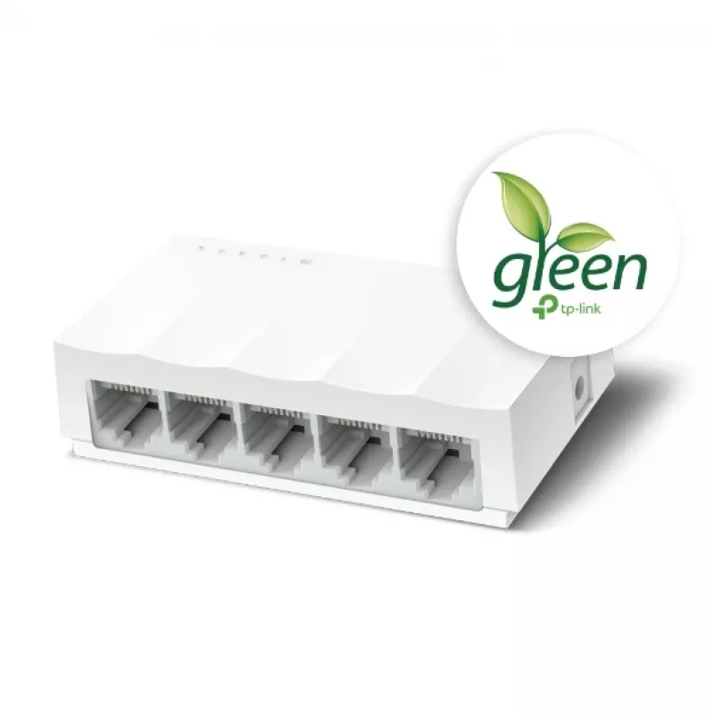 Switch de rede TP-Link LS1005 não gerido Fast Ethernet branco