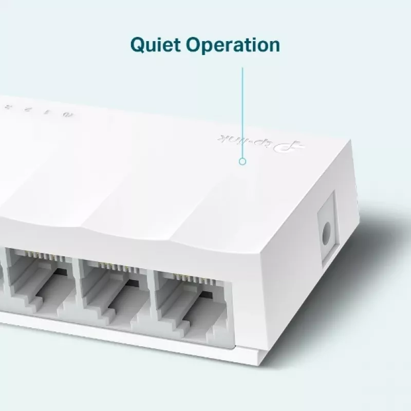 Switch de rede TP-Link LS1005 não gerido Fast Ethernet branco
