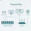 Switch de rede TP-Link LS1005 não gerido Fast Ethernet branco