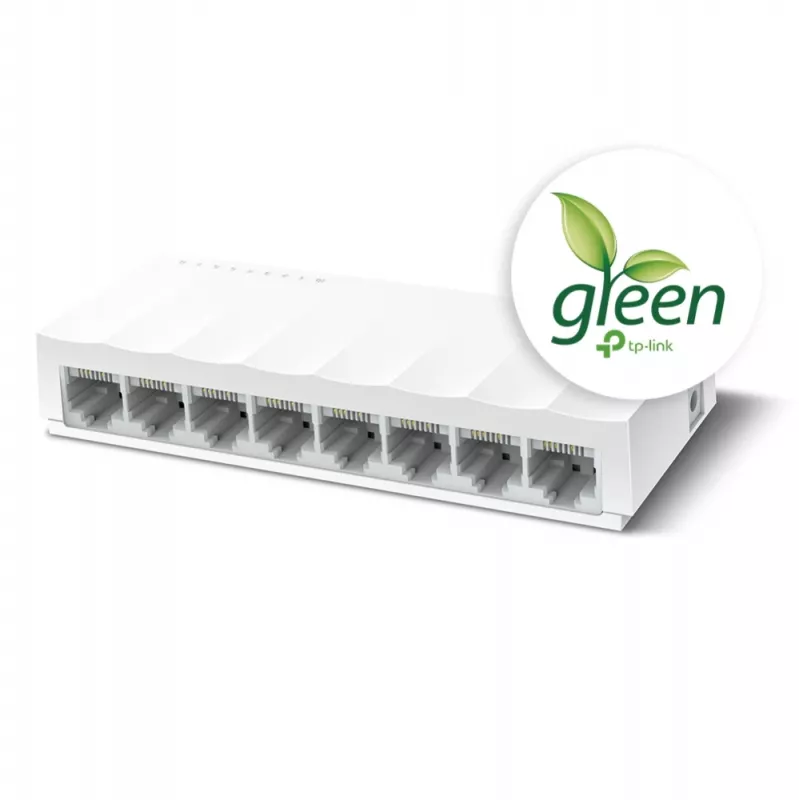 Switch de rede de secretária TP-Link 8 portas 10/100Mbps