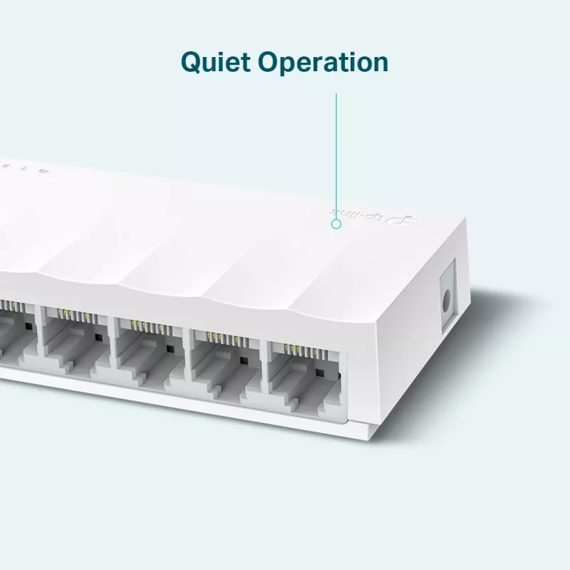 Switch de rede de secretária TP-Link 8 portas 10/100Mbps