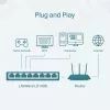 Switch de rede de secretária TP-Link 8 portas 10/100Mbps