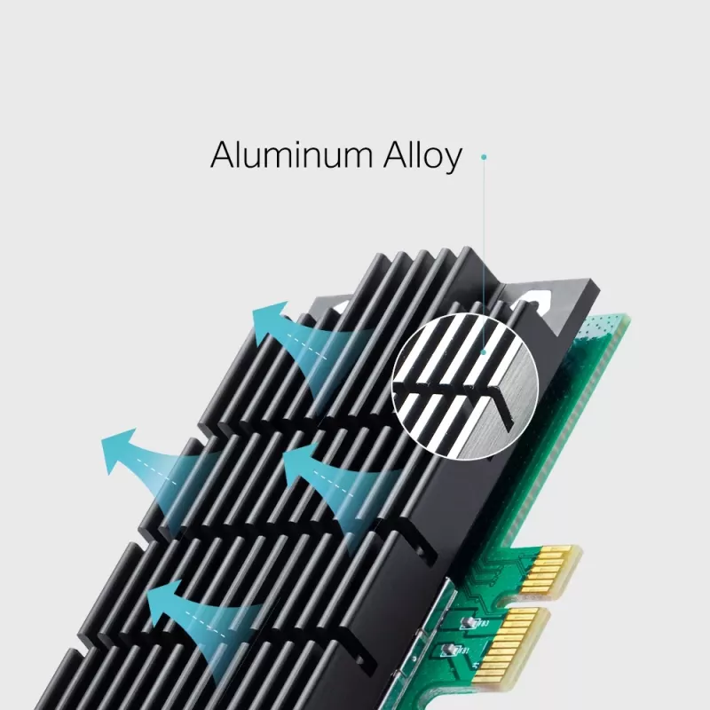 Adaptador Wi-Fi PCI Express TP-Link AC1200 Wireless Dual Band